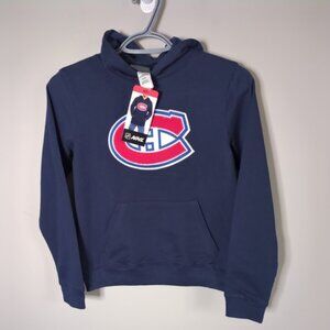 NHL Montreal Canadians Licensed Hoodie Navy Medium Various Size  NWT